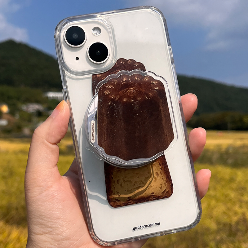 quattrocomma（クアトロコンマ）の「カヌレ デザート フード スマートトク（スマホグッズ/小物）」