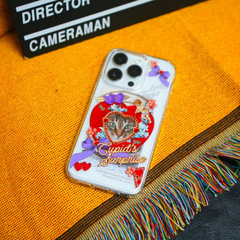 【MADE】(2type) Cupid Jelly hard Phone case