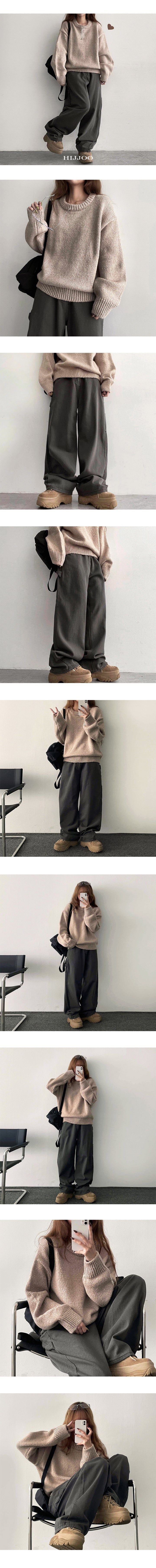 Chien Carpenter Cotton Wide Pants
