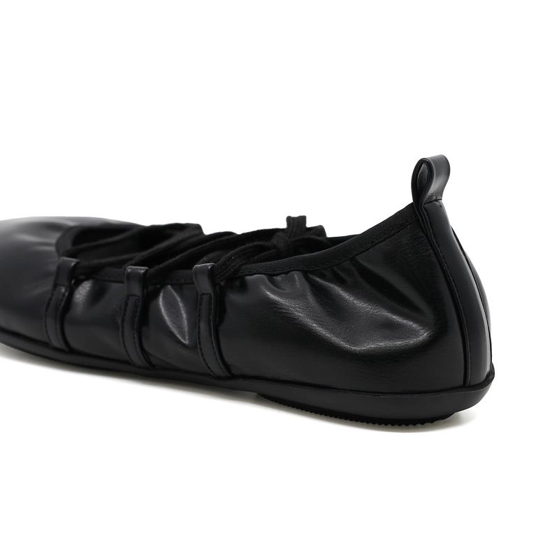 Blessed 0001. Lace-Up Flats - 3colors