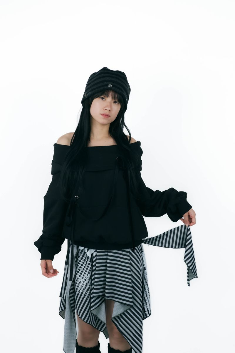 tie layered skirt