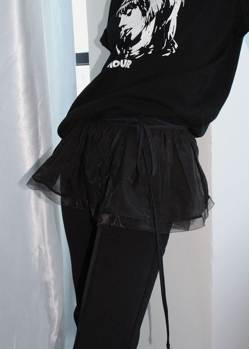FRILL WRAP SKIRT