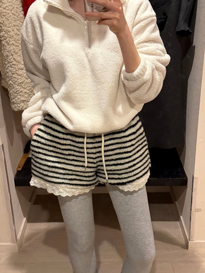 [MADE] MEMBER FLEECE HALF ZIP-UP