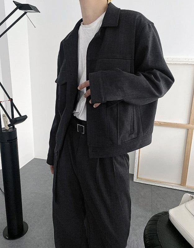 HOLY IN CODE（ホーリーインコード）の「No.9180 woolen set-up trucker JK（Jackets/Outerwear）」