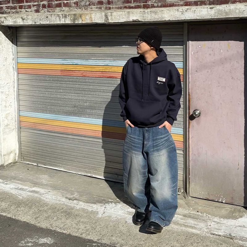 HundoP(ハンドピー)の「Embroidered Patch Hoodie(Tops)」