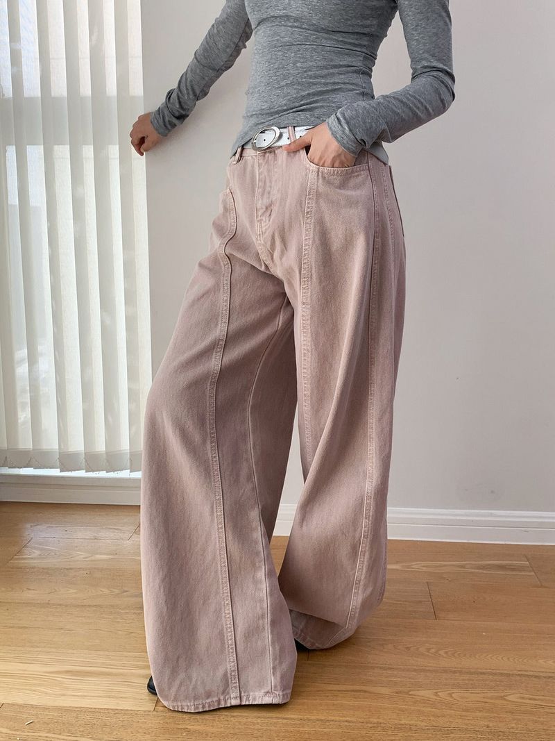 ID Cotton Wide Pants