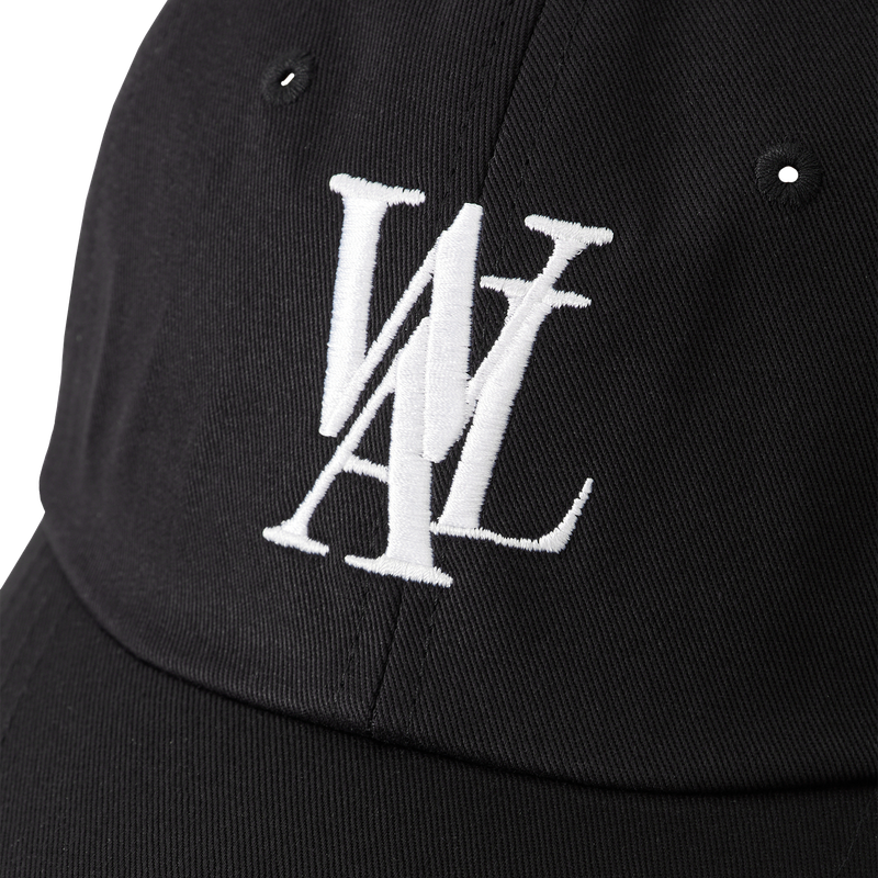 Signature Logo ball cap - BLACK