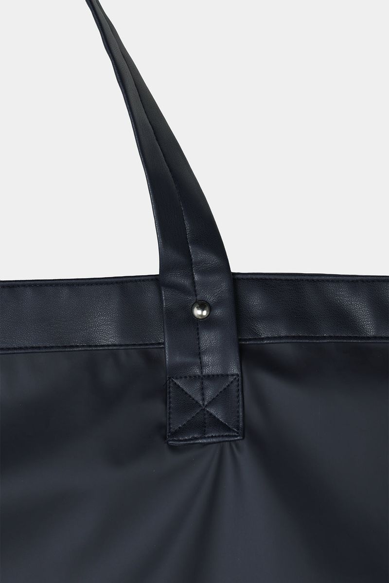 Big leather shoulder tote bag
