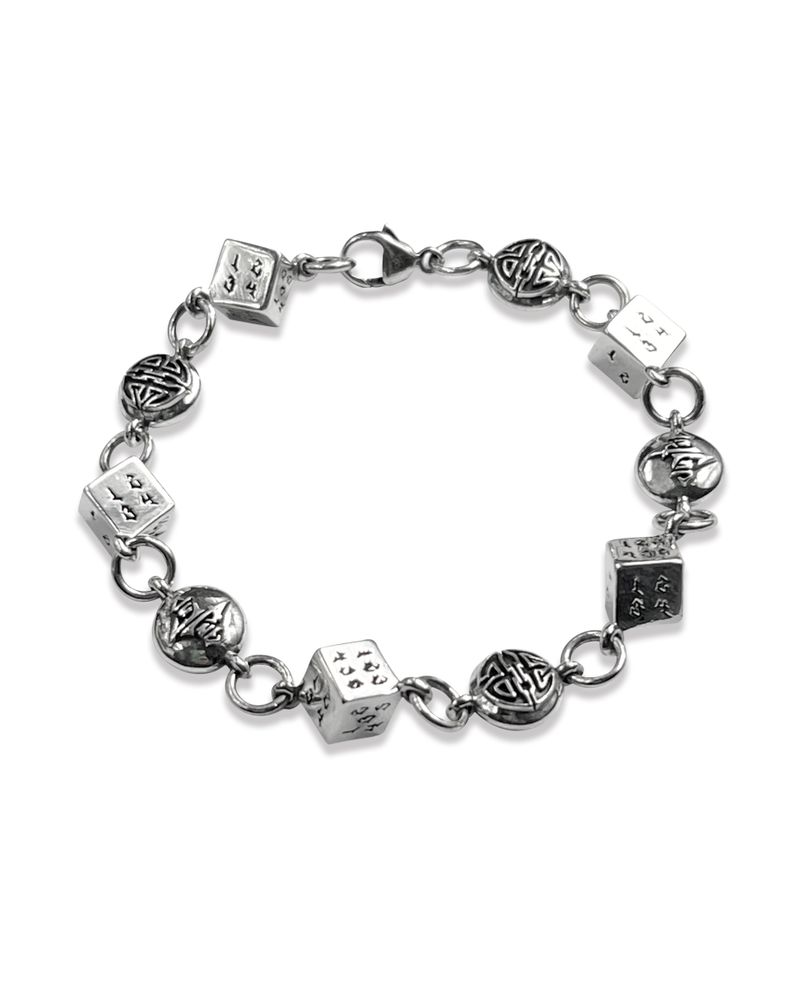 ANDEND(エンデンド)の「DICE BALL CHAIN BRACELET(18.5CM)(Accessories)」