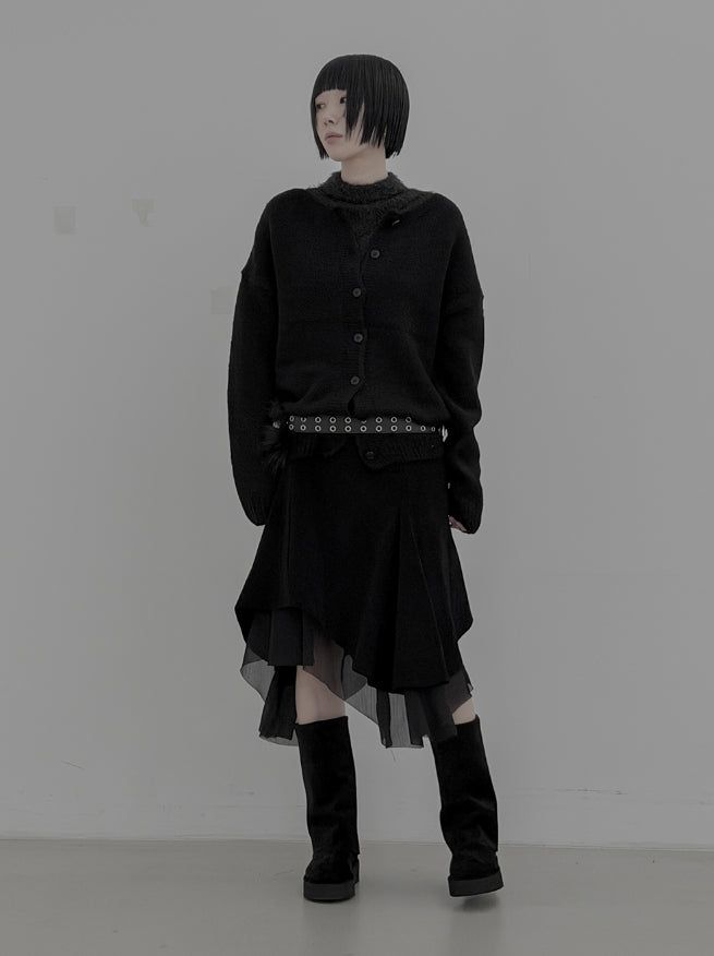 S Basic Knit Cardigan