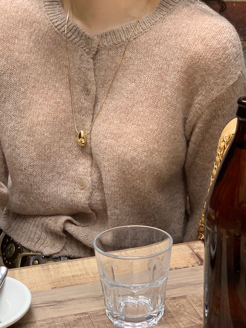 [MADE] Hashh wool round cardigan