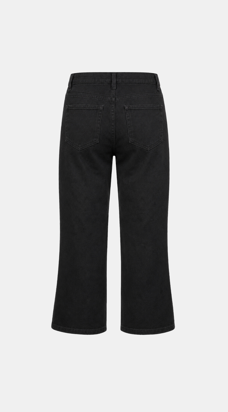 Elvia Slit Capri Pants