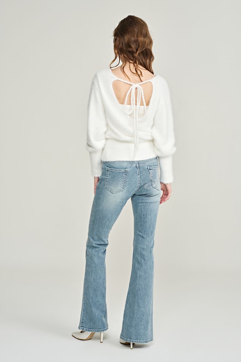 Stella bootcut jeans, Cloud Blue