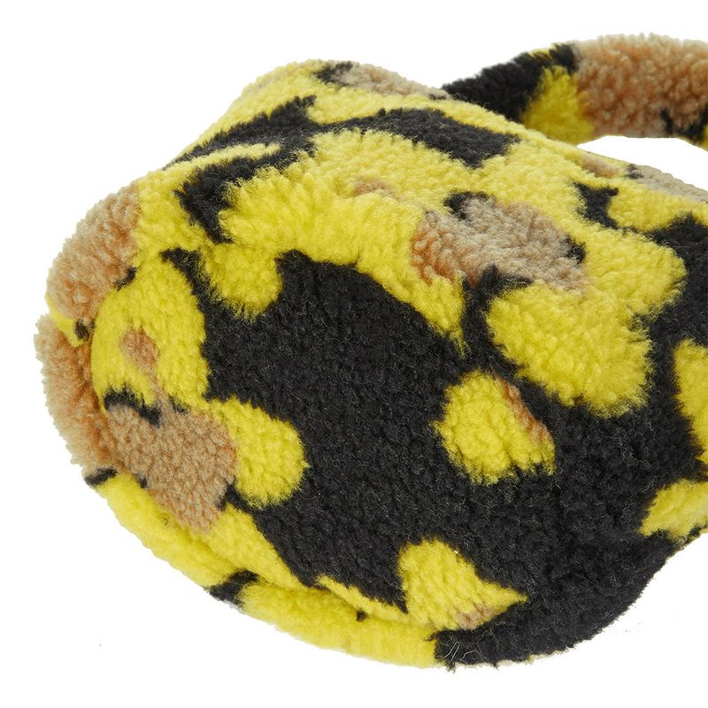 Flower Bear Fluffy Mini Bag_Black