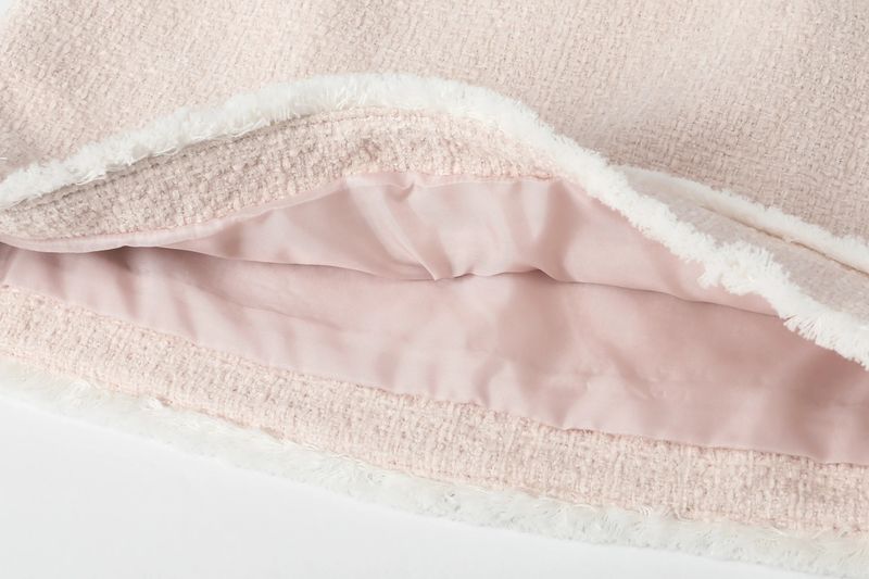 Carrie tweed skirt - pink