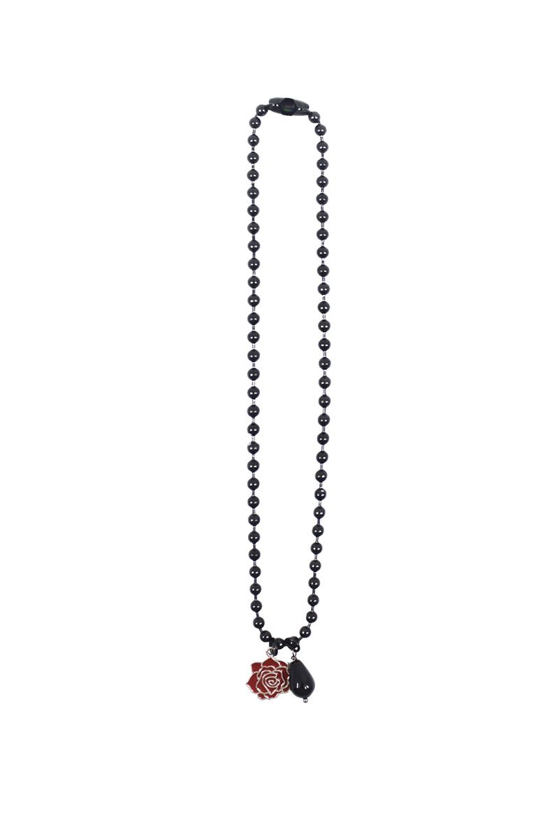 MIAE（ミアイ）の「紅煙 Black rose choker（Accessories）」