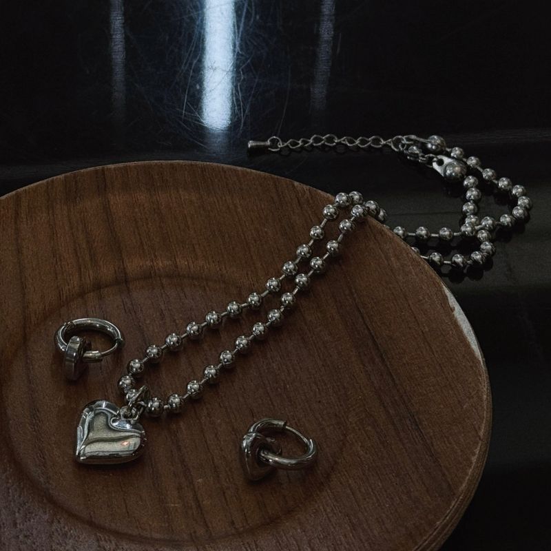 [MADE]Heart chain Necklace