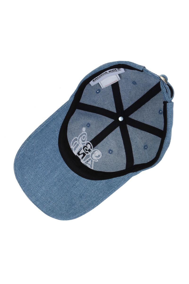 AB X WIND AND SEA DENIM CAP (LIGHT BLUE)