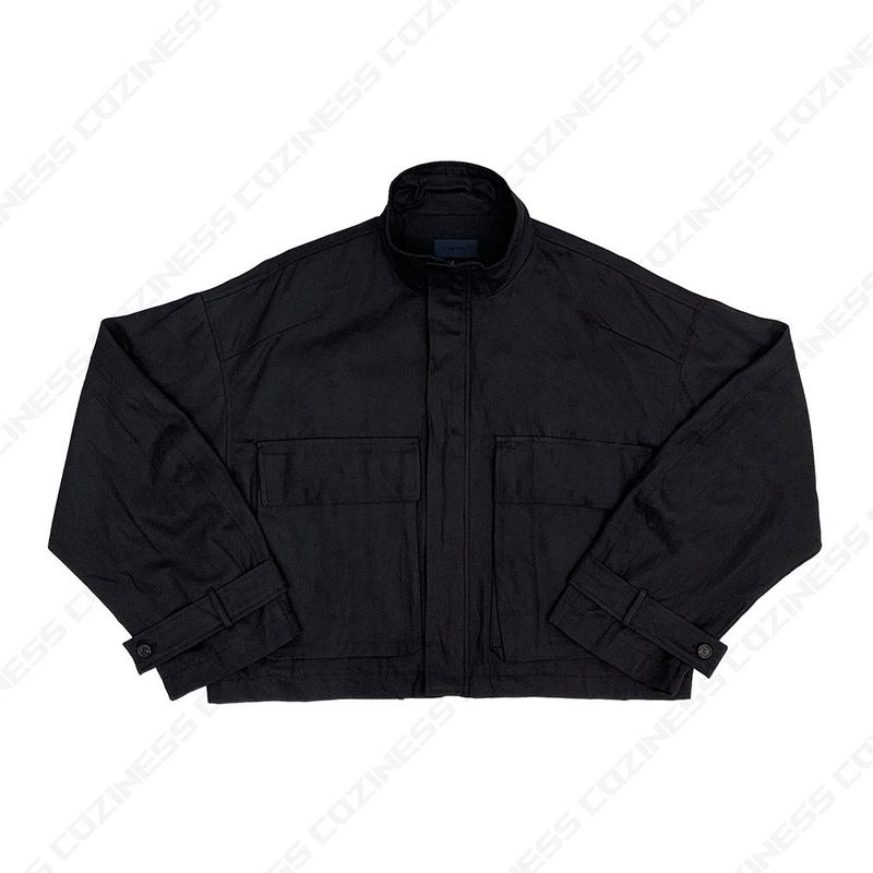 SI Crop High-neck Jumper (2 colors)