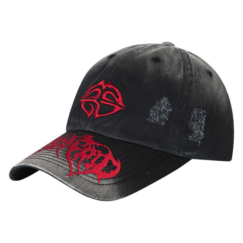 mahagrid(マハグリッド)の「WASHED METAL LOGO BALL CAP(Hats)」