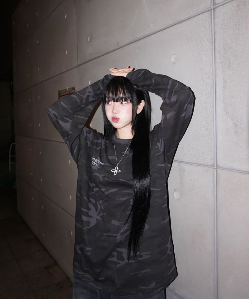 MM SYMBOL LOGO CAMO LONG SLEEVE (2 COLORS)