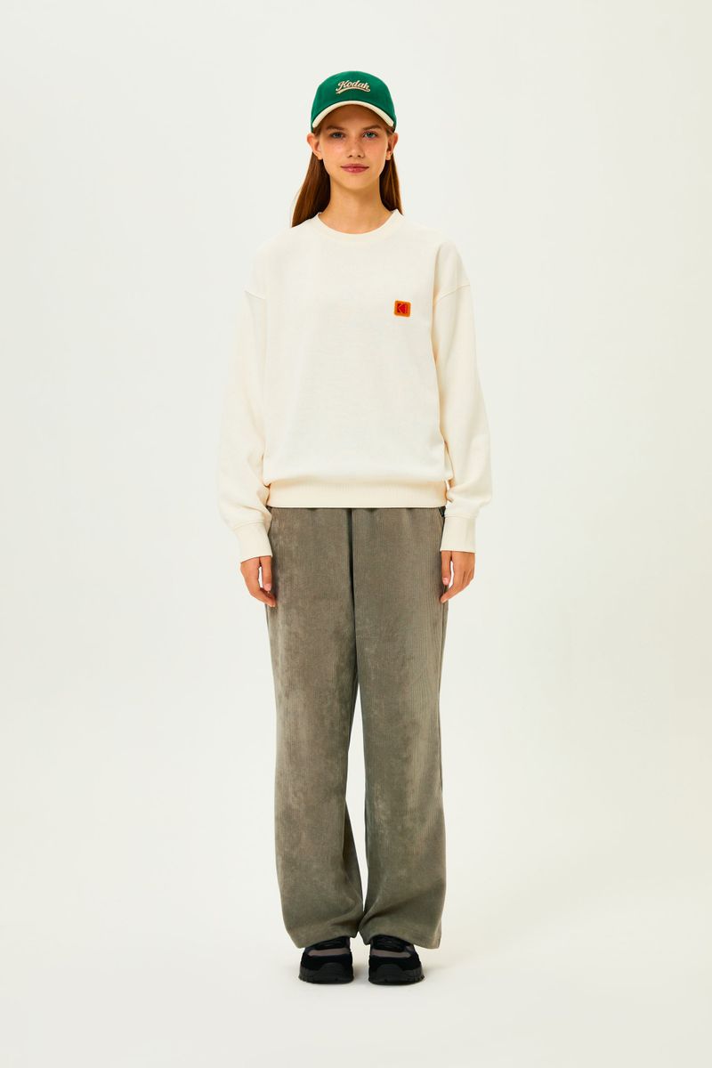 Scenery Graphic Sweatshirt【IVORY】