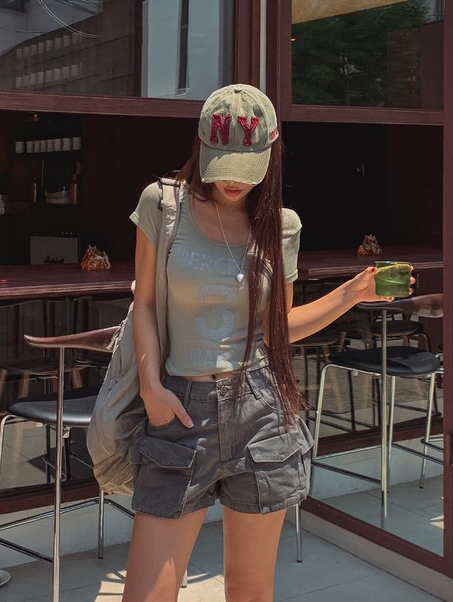 ビンテージマルチポケットショートパンツ