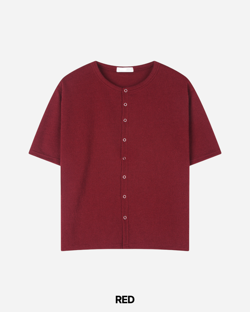 Plac Knit Short Sleeve Cardigan