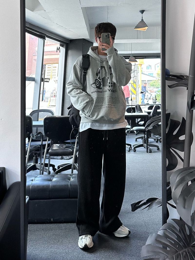 wide golgi banding pants