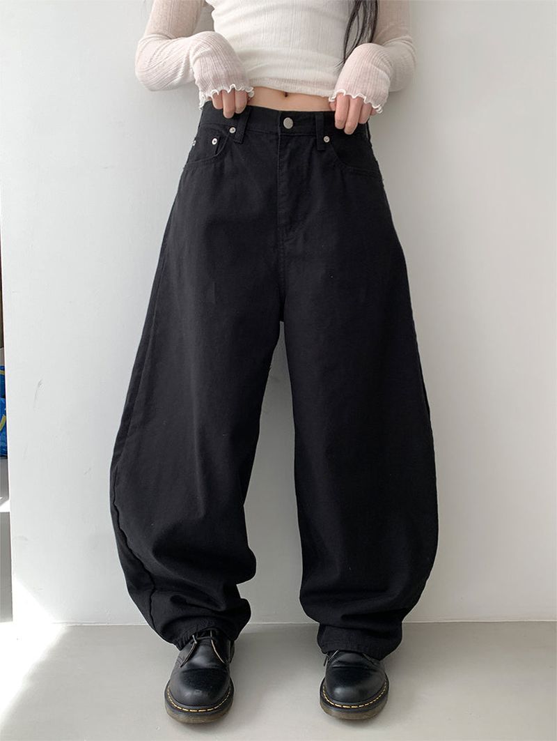 RIBBON BALLOON PANTS (2C)