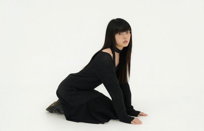 CABLE RECO KNIT OPS CHARCOAL