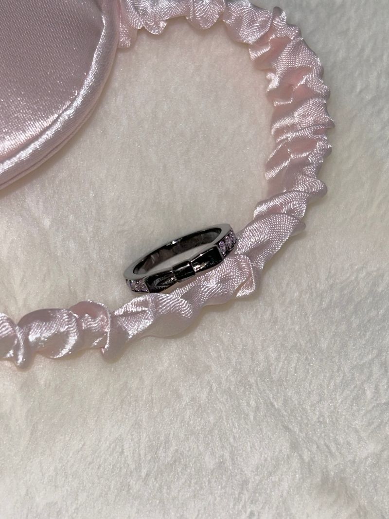 Petit Bow RIng(Plated)