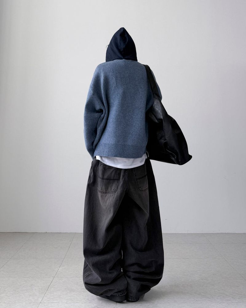 Julie Muffler Hood Knit