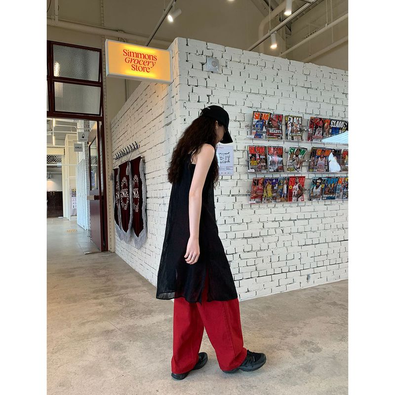 Monty wide cotton pants