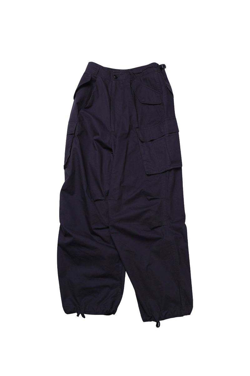 DIAGONAL CARGO PANTS_NAVY