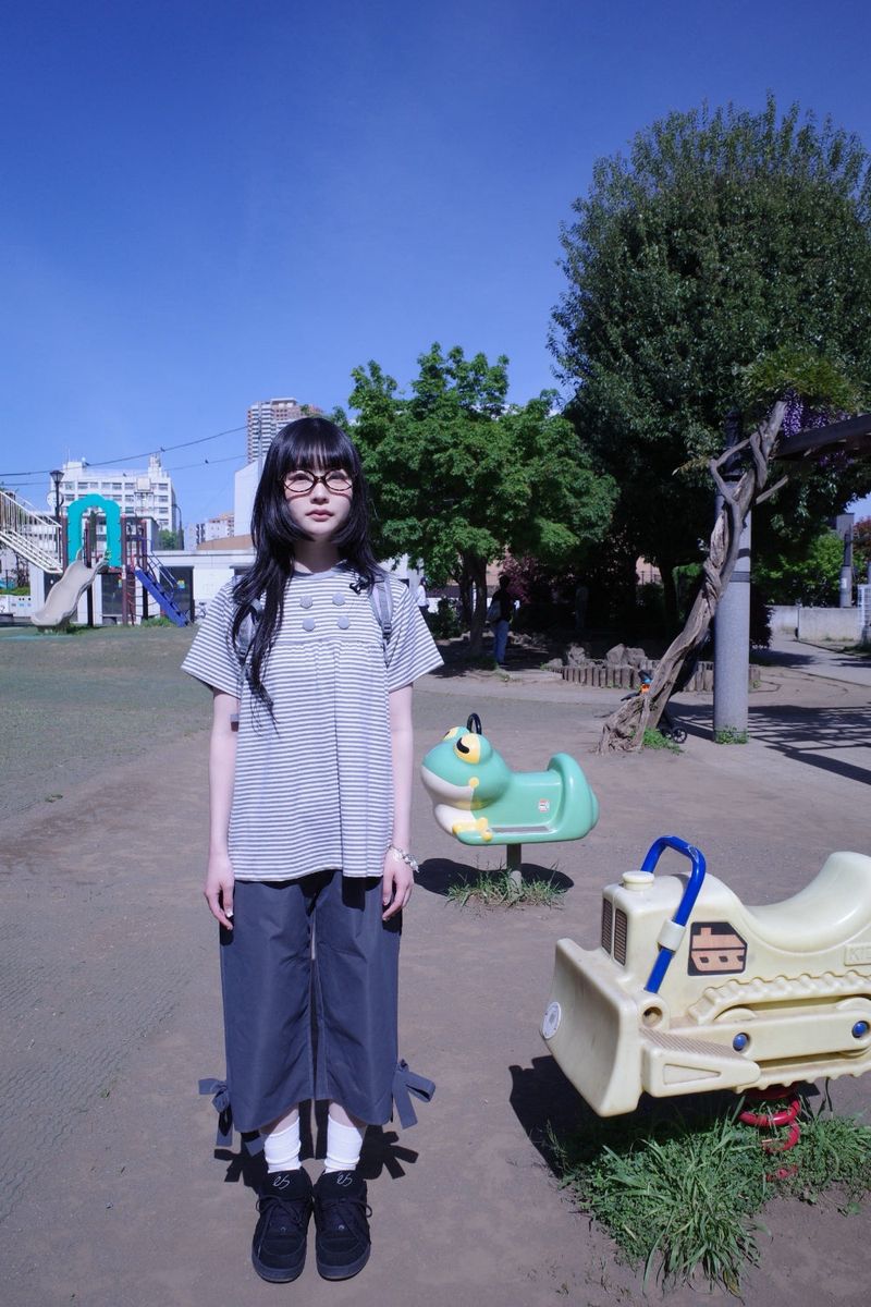 [MD PICK] グリニー ダンガラスナップ tee (2color)