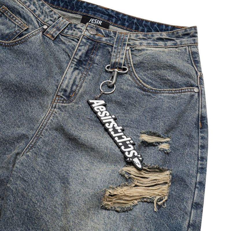 UNISEX - PHASE - CAMO DENIM PANTS