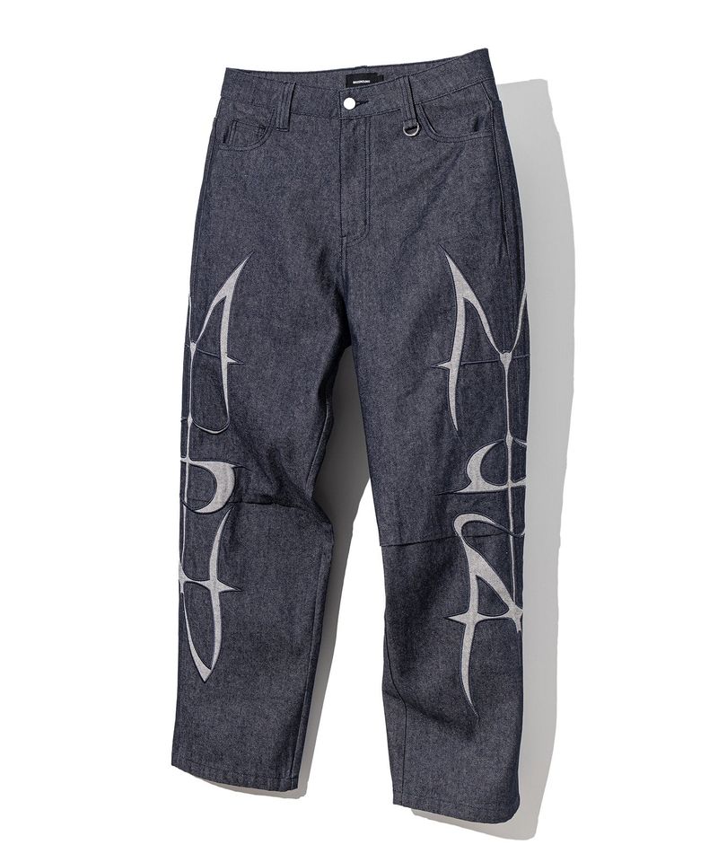 MSN WORK DENIM PANTS MSFJP002-BL