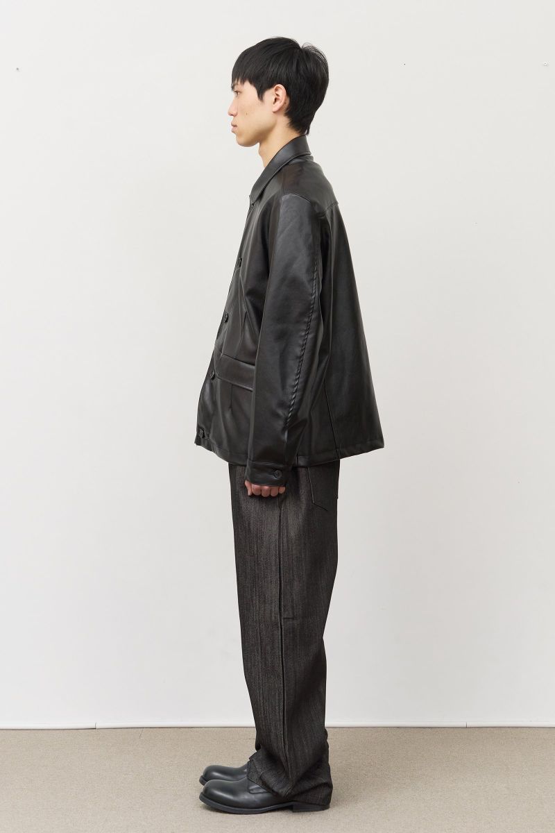 Web Leather Jacket