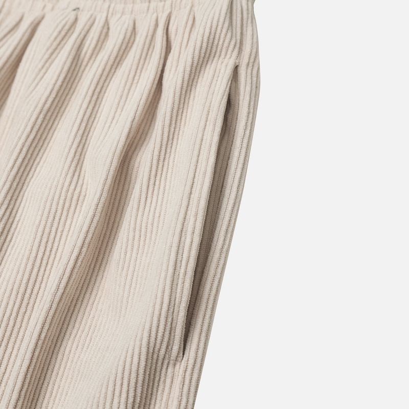 Twill Basic Golden Wide Pants 7C