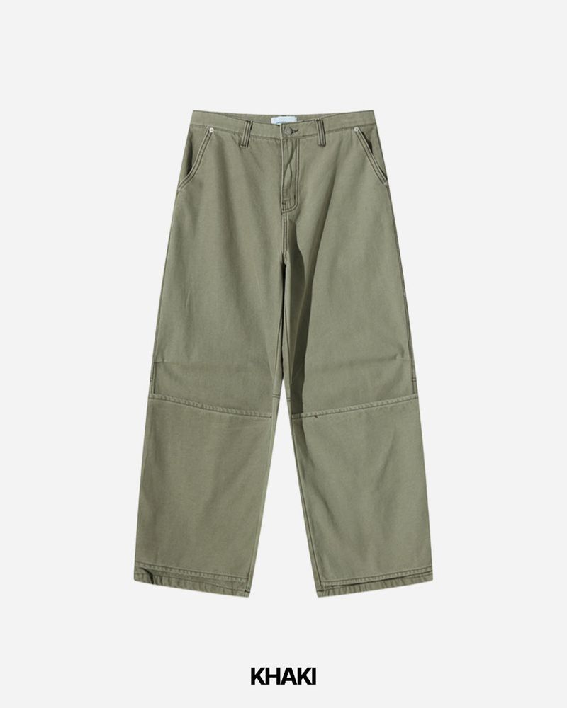 Layer Washing Cotton Pants
