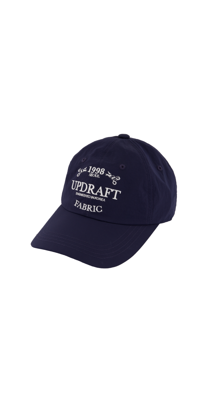 UPDRAFT（アップドラフト）の「[UPDRAFT] エンブロイダリー ナイロンキャップネイビー（帽子）」