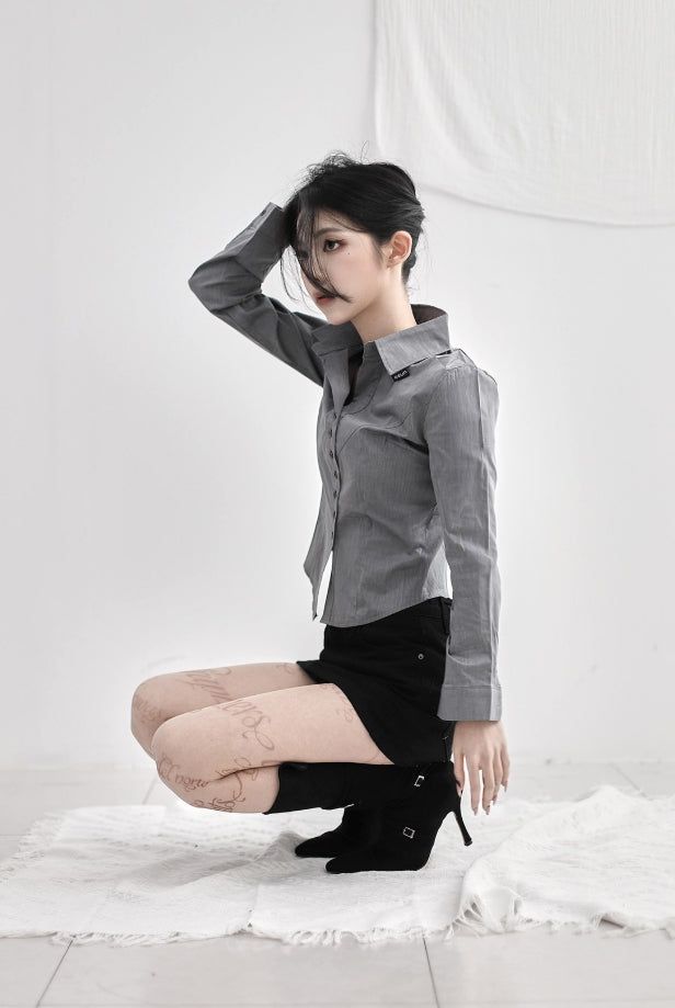 26SS★ [ EEUN MADE] Slim-Double button Shirts