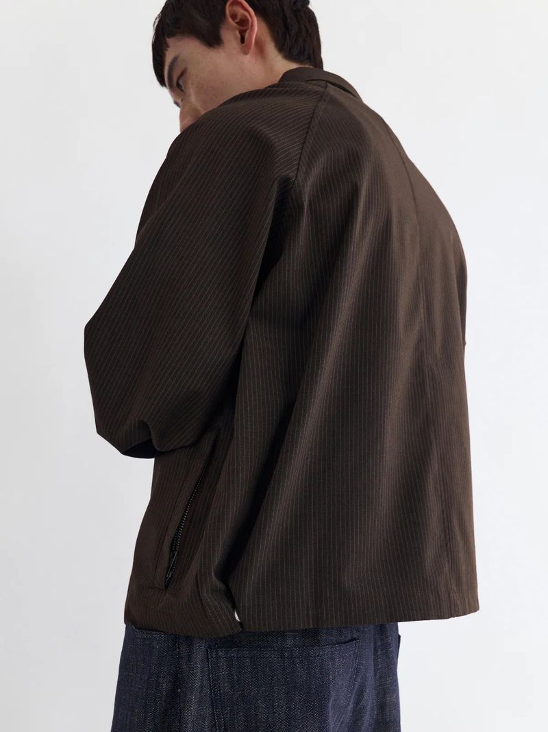 26SS JT2 Striped Collared Jacket