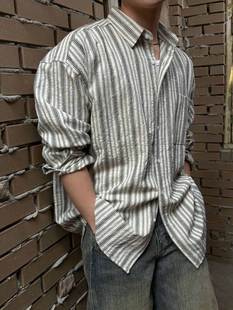 Settle stripe shirt