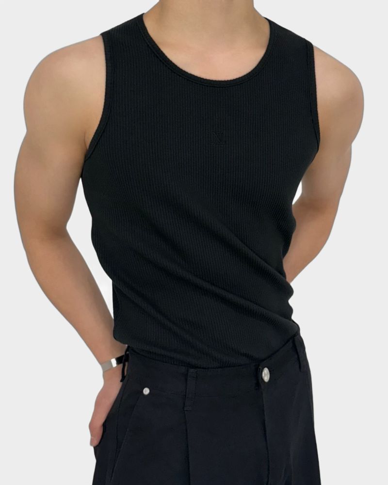 Nouvelle Lumiere(ヌヴェルルミエール)の「Code Sleeveless Black(Tops)」
