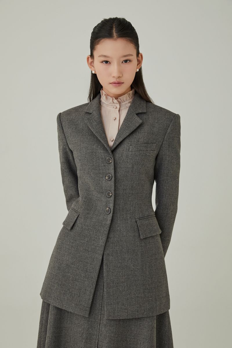 NO.5 TOP - NUDE BEIGE