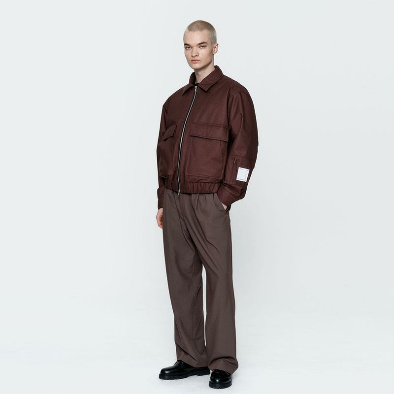Out Pocket Flying Jacket Brown
