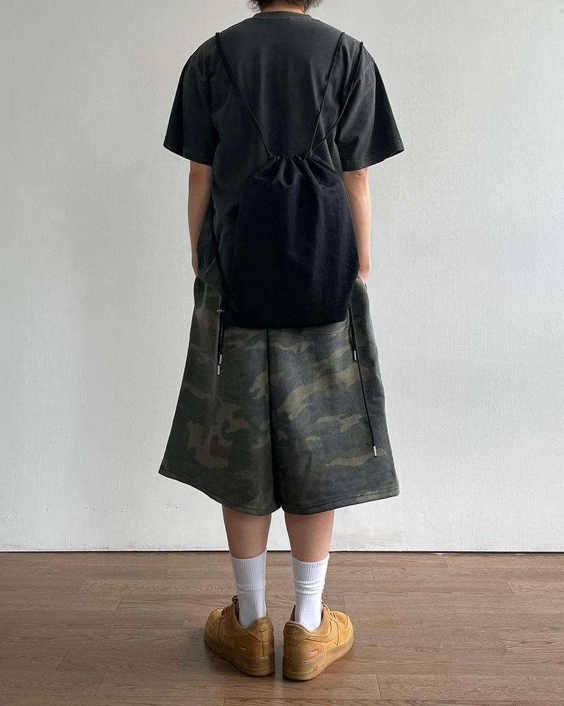 Leo Camo Bermuda Sweatpants