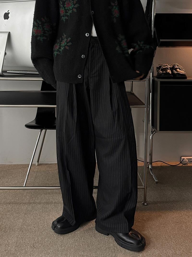 ASCLO Steady Stripe Slacks (2color)